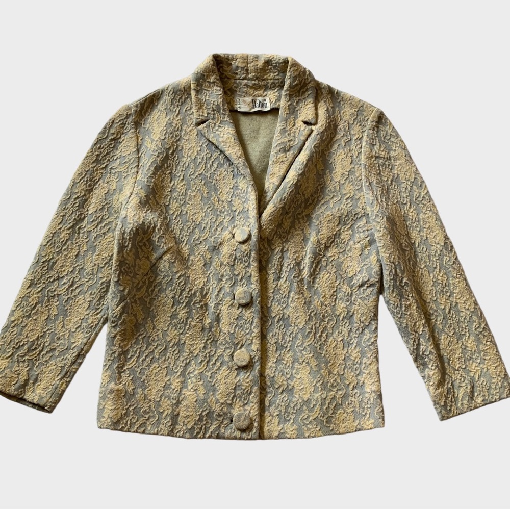 Vintage 60s/1960s Floral Blazer/Jacket